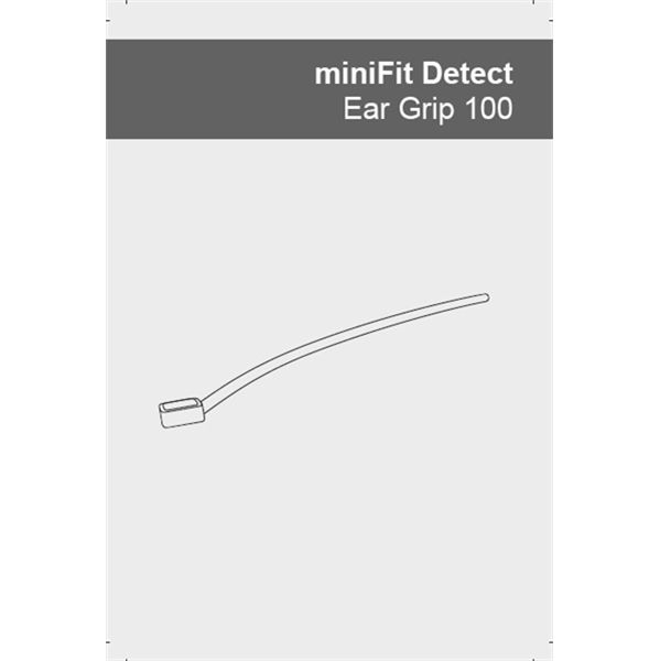 Get Oticon miniFit Ear Grip Detect 100 for optimal stability and comfort. Supports miniFit Detect Speaker 100. Includes 5 transparent ear grips.