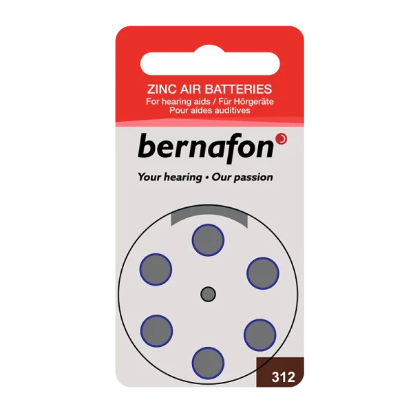 Bernafon 312 Battery 370-40-130-04
