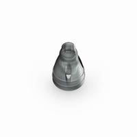 054-1990 Unitron Closed Smokey Dome Small