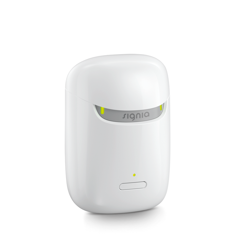 Signia Styletto X Charger closed