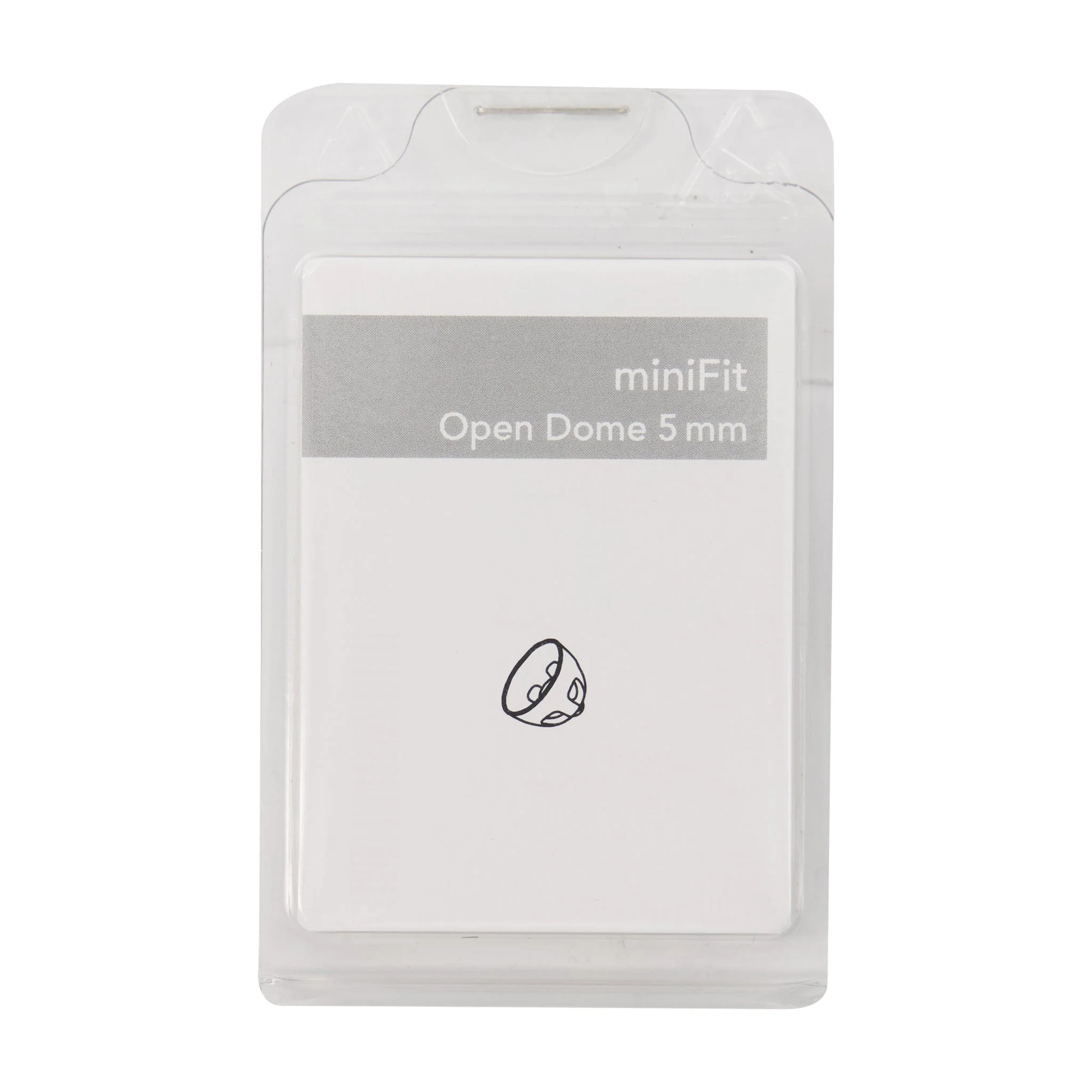 173494 Minifit Open Dome 5mm Neutral