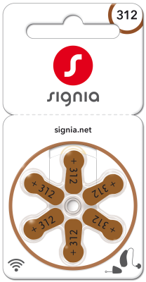 Signia 312 Battery
